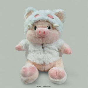 EG-1597-40 CERDO BUSO BLANCO 40 CM